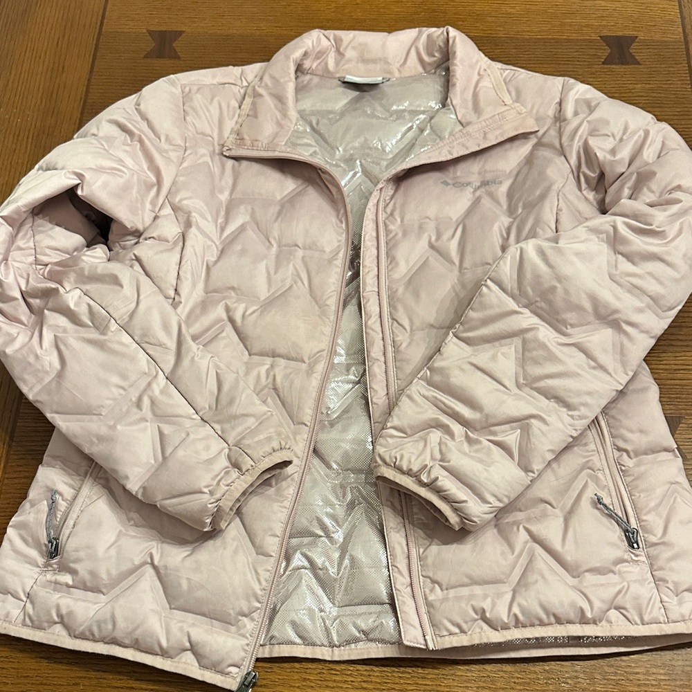 Women's Blush Quilted Puffer Jacket